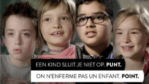 On n’enferme pas un.e enfant
